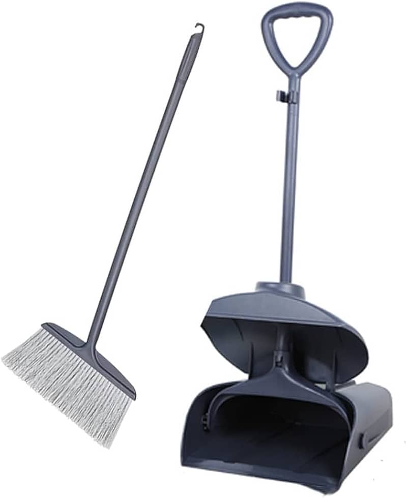 Broom Set Combination Household Soft Broom Plastic Dustpan Hair Free 13