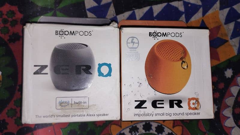 zero boom pods Bluetooth speaker Amazon product New box pack 0