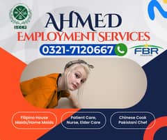 We Provide All Domestic Staff Maids Cooks Babysitter Nurse Nanny Cook