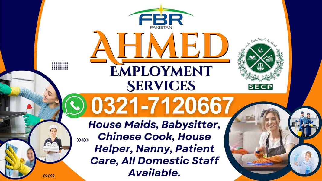 Cook Nanny Kitchen Helper Office Boy Maid Nurse Chinese Cook Available 19