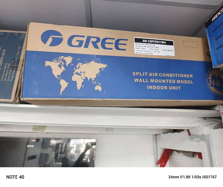 new gree 1 ton inverter Ac model 12pith11w heat and cool 3