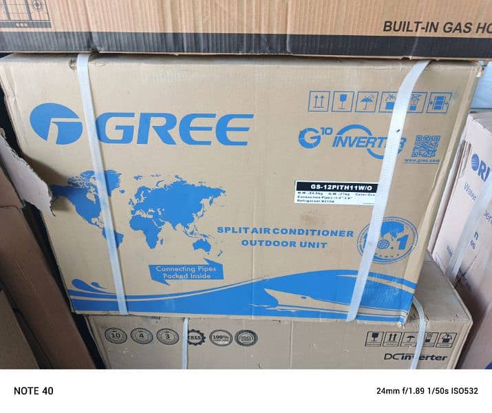 new gree 1 ton inverter Ac model 12pith11w heat and cool 4