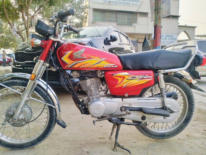 Honda CG125 2021 Karachi number brand new totally genuine condition ok 0