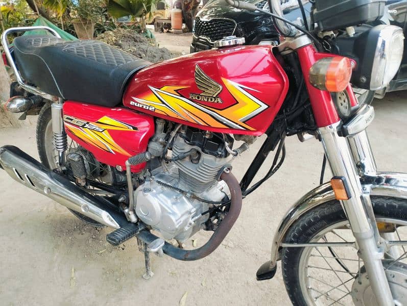 Honda CG125 2021 Karachi number brand new totally genuine condition ok 9