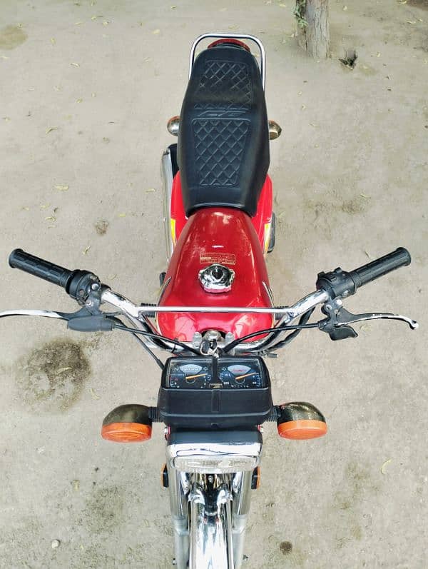 Honda CG125 2021 Karachi number brand new totally genuine condition ok 11