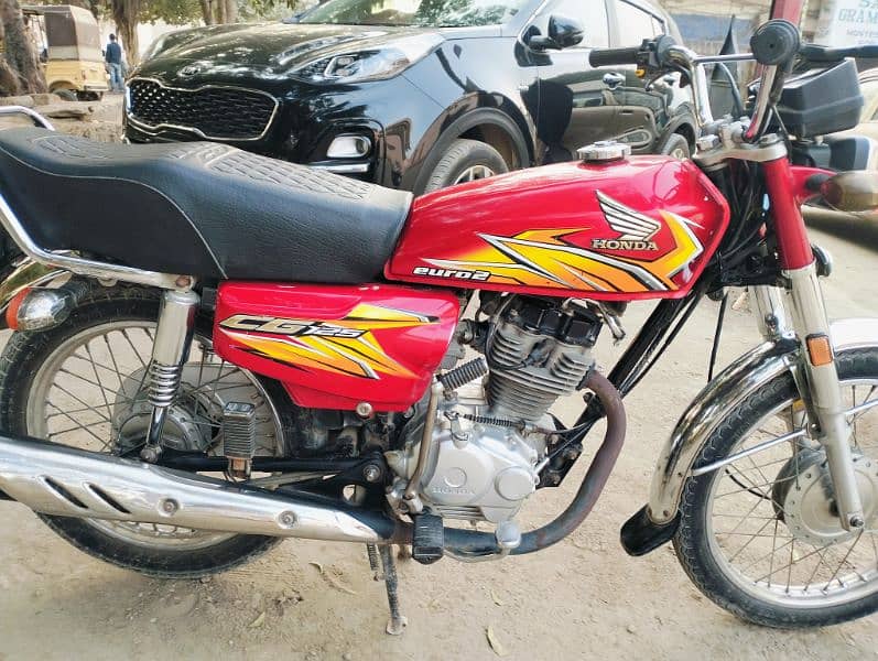 Honda CG125 2021 Karachi number brand new totally genuine condition ok 16