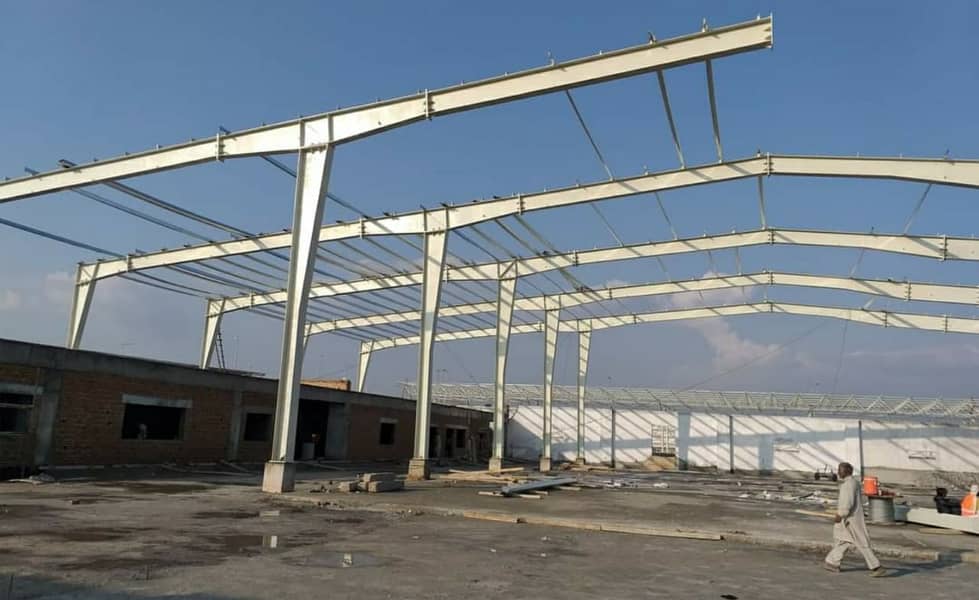 PEB sheds, dairy sheds, industrial steel structure -  Factory sheds 12