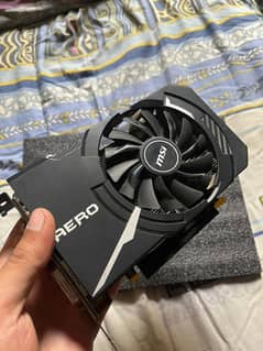 Aero MSI gtx 1060 6 gb graphic card for sale