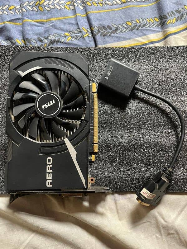 Aero MSI gtx 1060 6 gb graphic card for sale 2