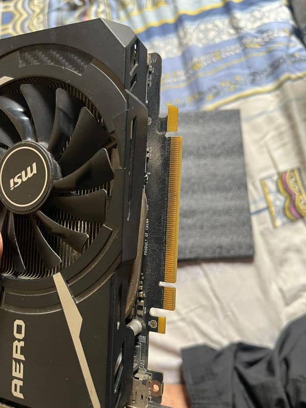 Aero MSI gtx 1060 6 gb graphic card for sale 4