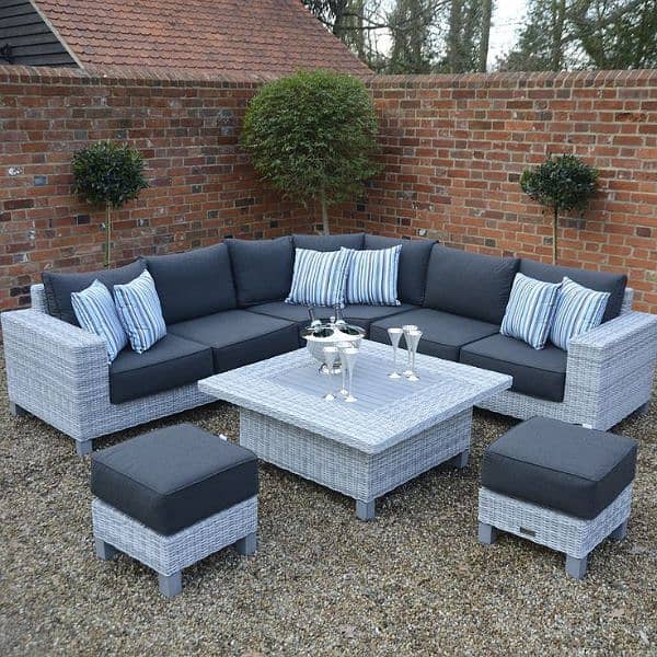 sofa set/iron sofa/4 seater roop sofa set/iron furniture/outdoor chair 2