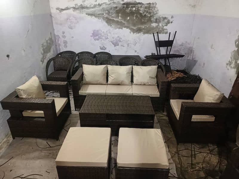 sofa set/iron sofa/4 seater roop sofa set/iron furniture/outdoor chair 3