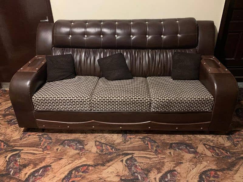 Sofa Set 6 Seater 3 2 1 Sofas For sale Leather 0