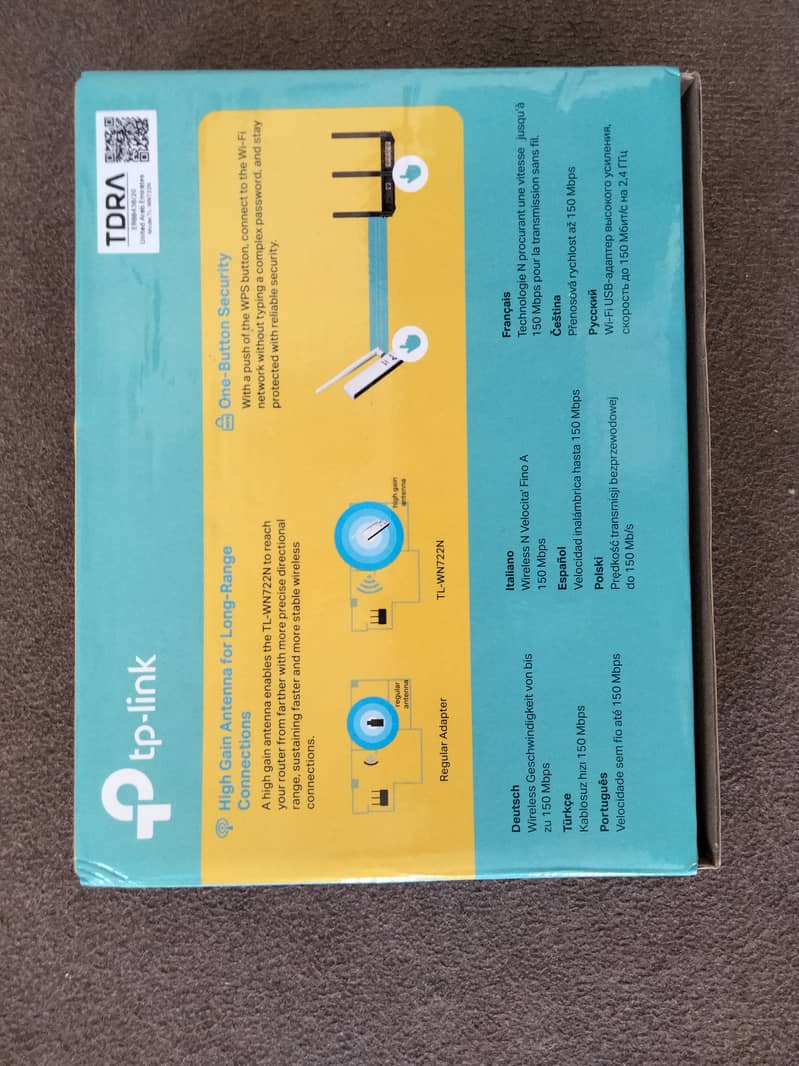 Tp-Link Wifi Adapter TL-WN722N 1