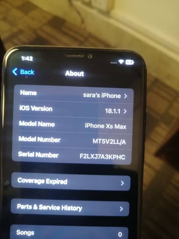 iPhone xs max 64 bg face ID not working battery change 4