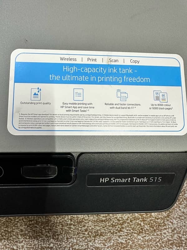 Hp smart tank printer 4