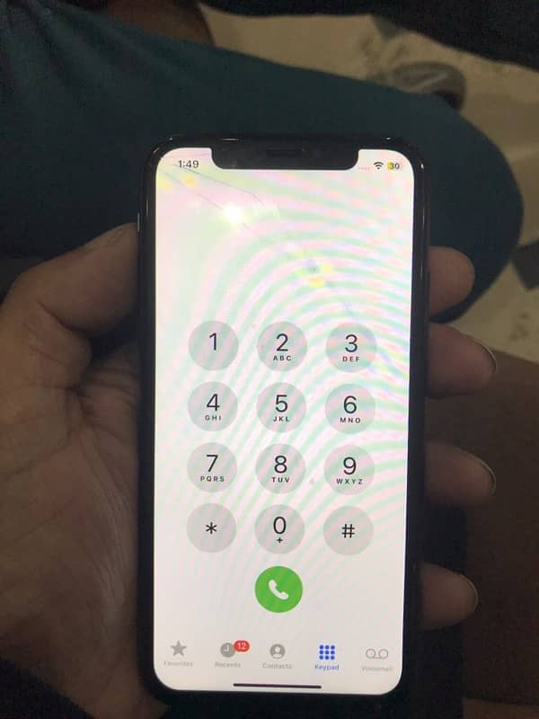 Iphone X black color 5