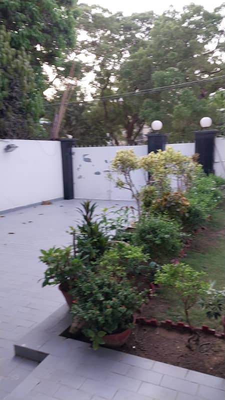 1000 Yards Bungalow Available For Rent Near Shahrah-E-Faisal For Commercial Use. 1