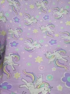 unicorn bedsheet single