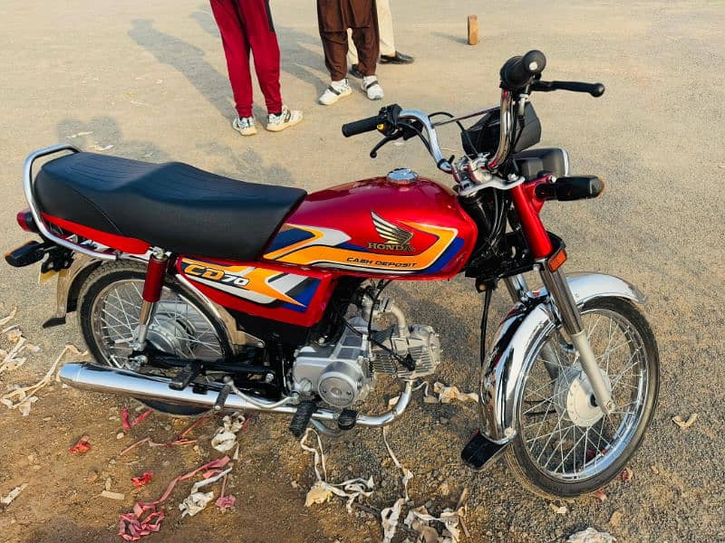 Honda CD 70 all ok 25 model ppki 25 ha Thora din phla li h 0