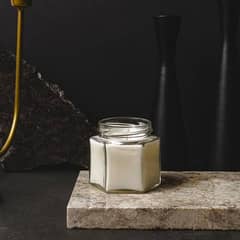 glass jar candle