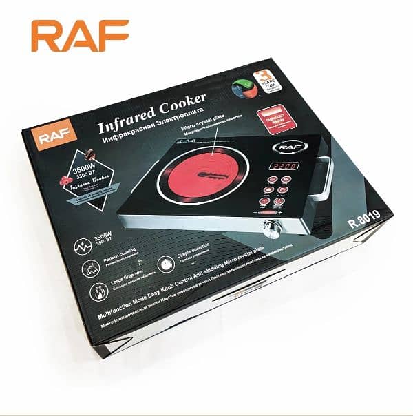 Raf Infrared Cooker & Stove | Electric Infrared Ceramic Cooker 1