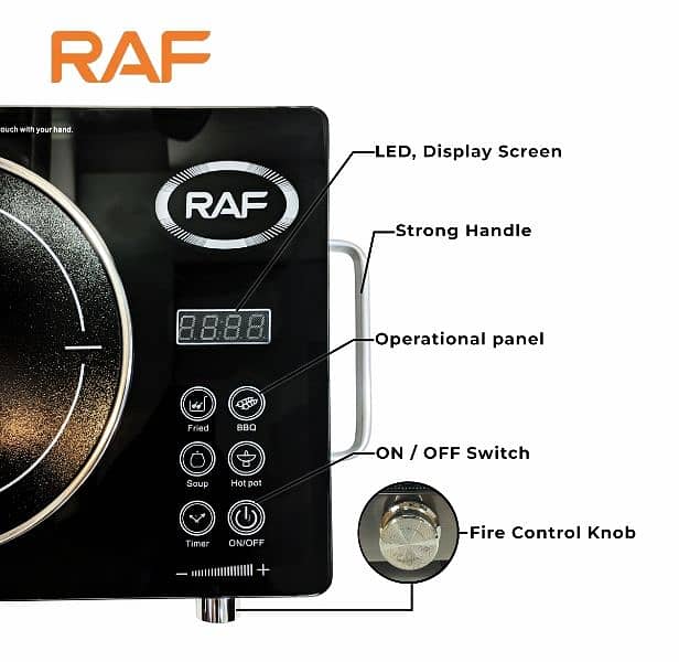 Raf Infrared Cooker & Stove | Electric Infrared Ceramic Cooker 2