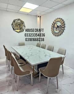 Luxury Design Dining Table Available