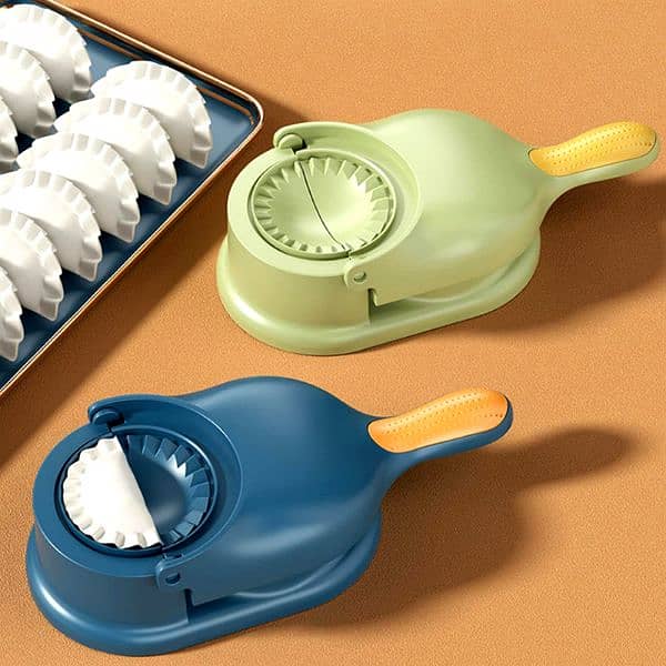 Multifunctional Manual Press 2-In-1 Dumpling Maker Set For Easy Home 2