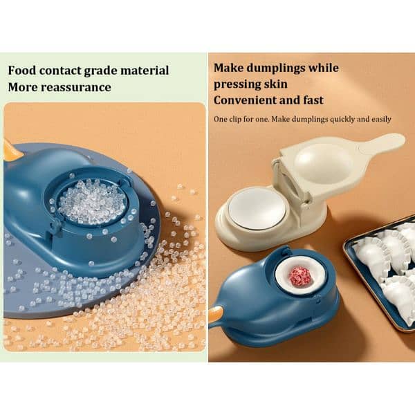 Multifunctional Manual Press 2-In-1 Dumpling Maker Set For Easy Home 9