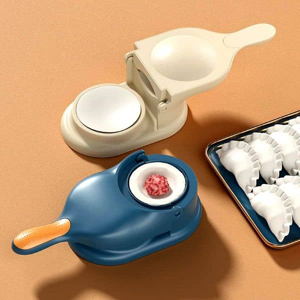 Multifunctional Manual Press 2-In-1 Dumpling Maker Set For Easy Home 10