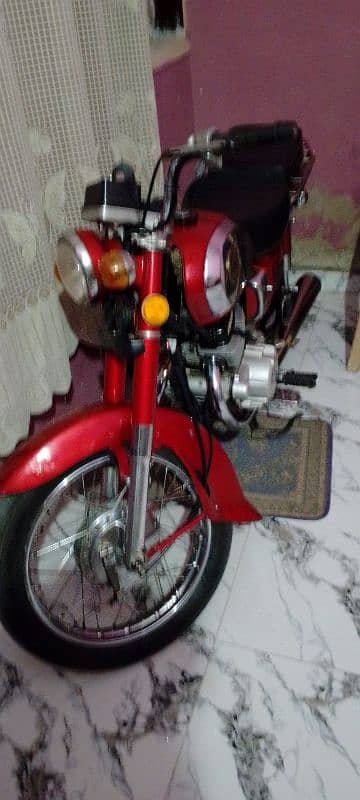 Honda CD200 load master bike 1