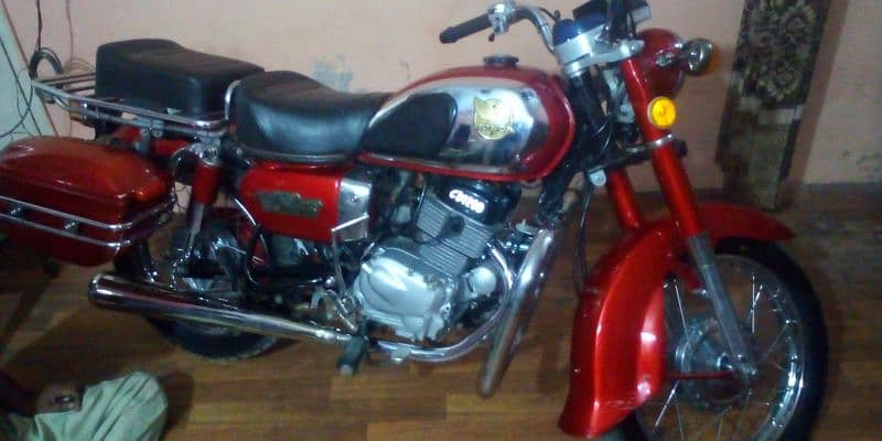 Honda CD200 load master bike 2