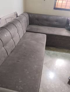 L shaped sofa