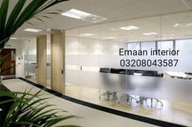 frost paper, black tinted paper, wallpaper,, roller blinds, rod curtai