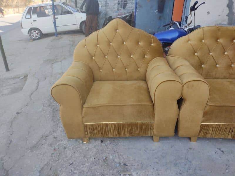 5 Ceter New sofa set/New design/ solid Kikar wood 2