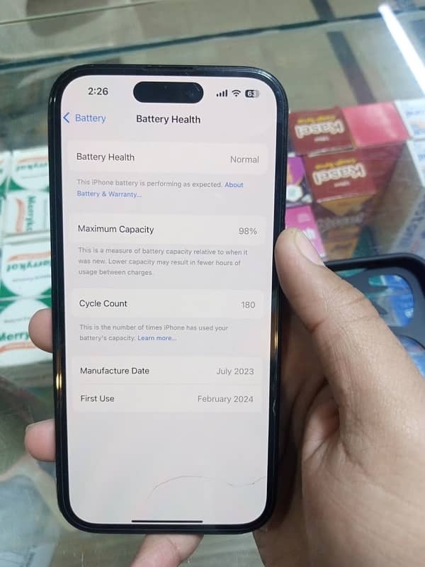 i phone 15 128Gb nonpta 2 mnth sim working 3