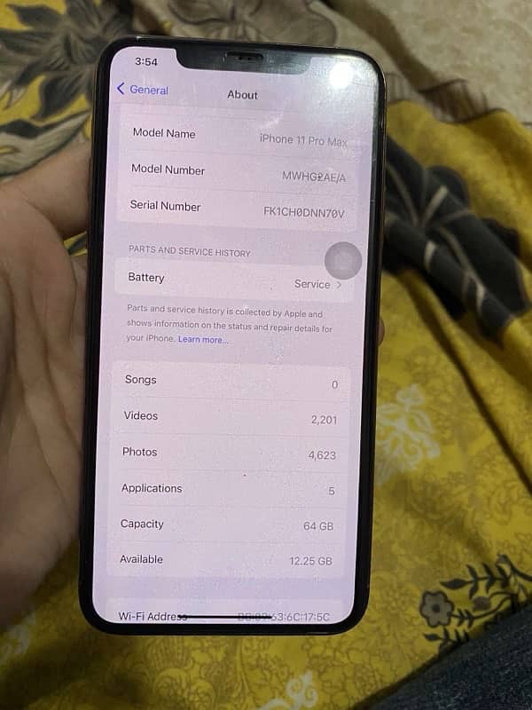 iphone 11 pro max 64 gb with box 6