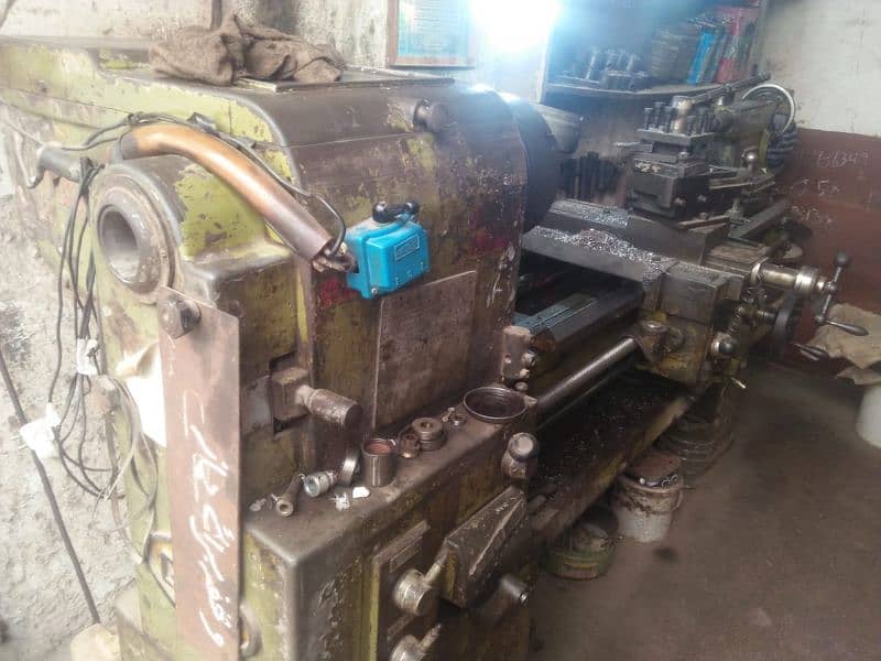 Lathe Machine, Welding plant and Big Drill Machine 0