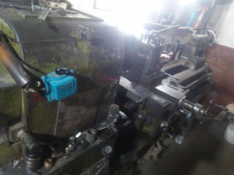 Lathe Machine, Welding plant and Big Drill Machine 2