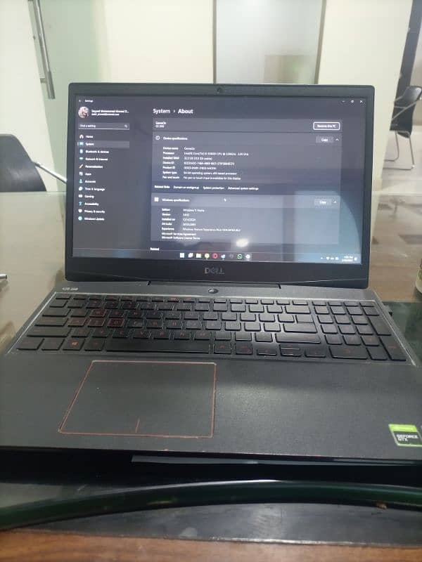 Gaming Laptop - Dell G3 3500 (Red Lights) 3