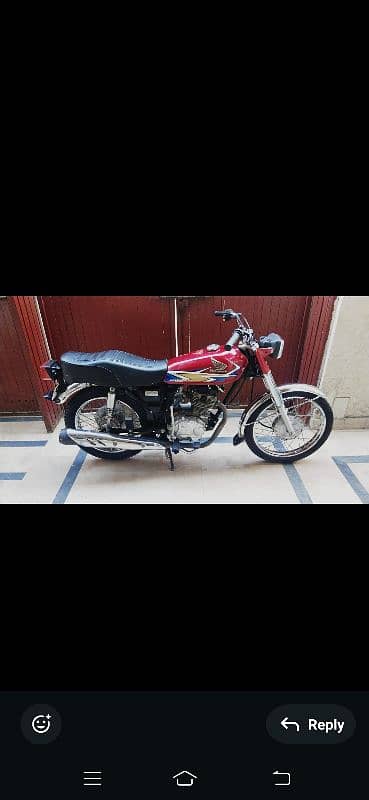 i am selling my honda 125 (2021) 1