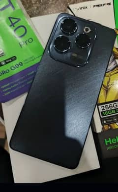 infinix hot 40 pro 8gb 256gb 10 month warrnty