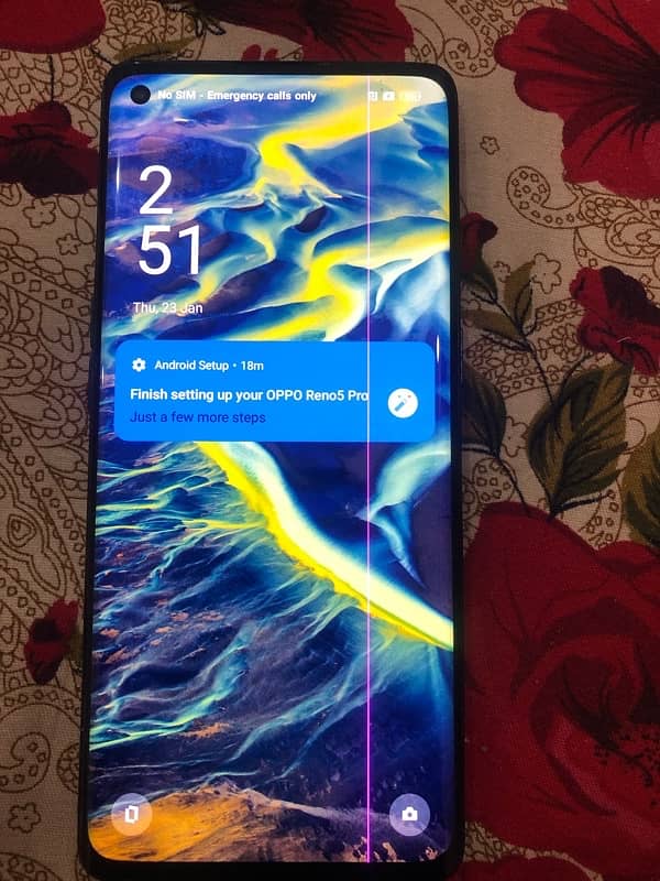 oppo reno 5pro 5g 12gb rom 256gb mamre full box pta 6