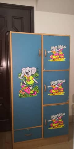 wooden wardrobe for kids