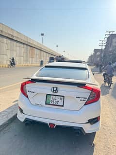 Civic X Back Bumper With mugen R back kit