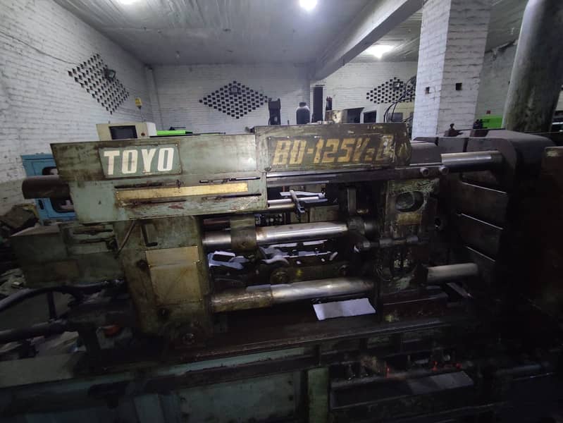 Toyo Aluminium Di-Casting 125 Ton Japanese Injection Moulding 14