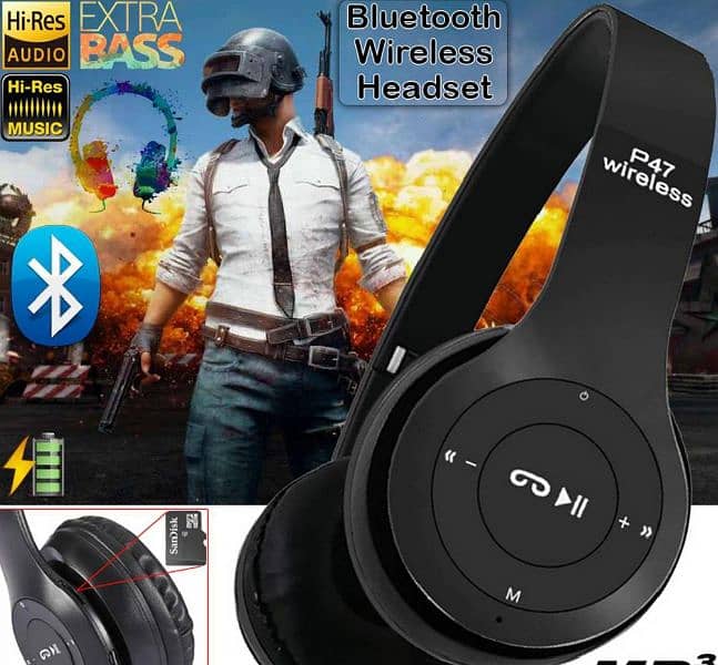 A gaming headset especially fit for pub g 0