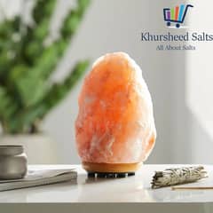 natural Himalayan salt Lamp for home decoration pice