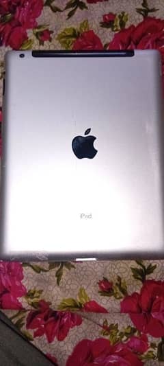 iPad 4 all ok 10 by 10 only back ruf ha